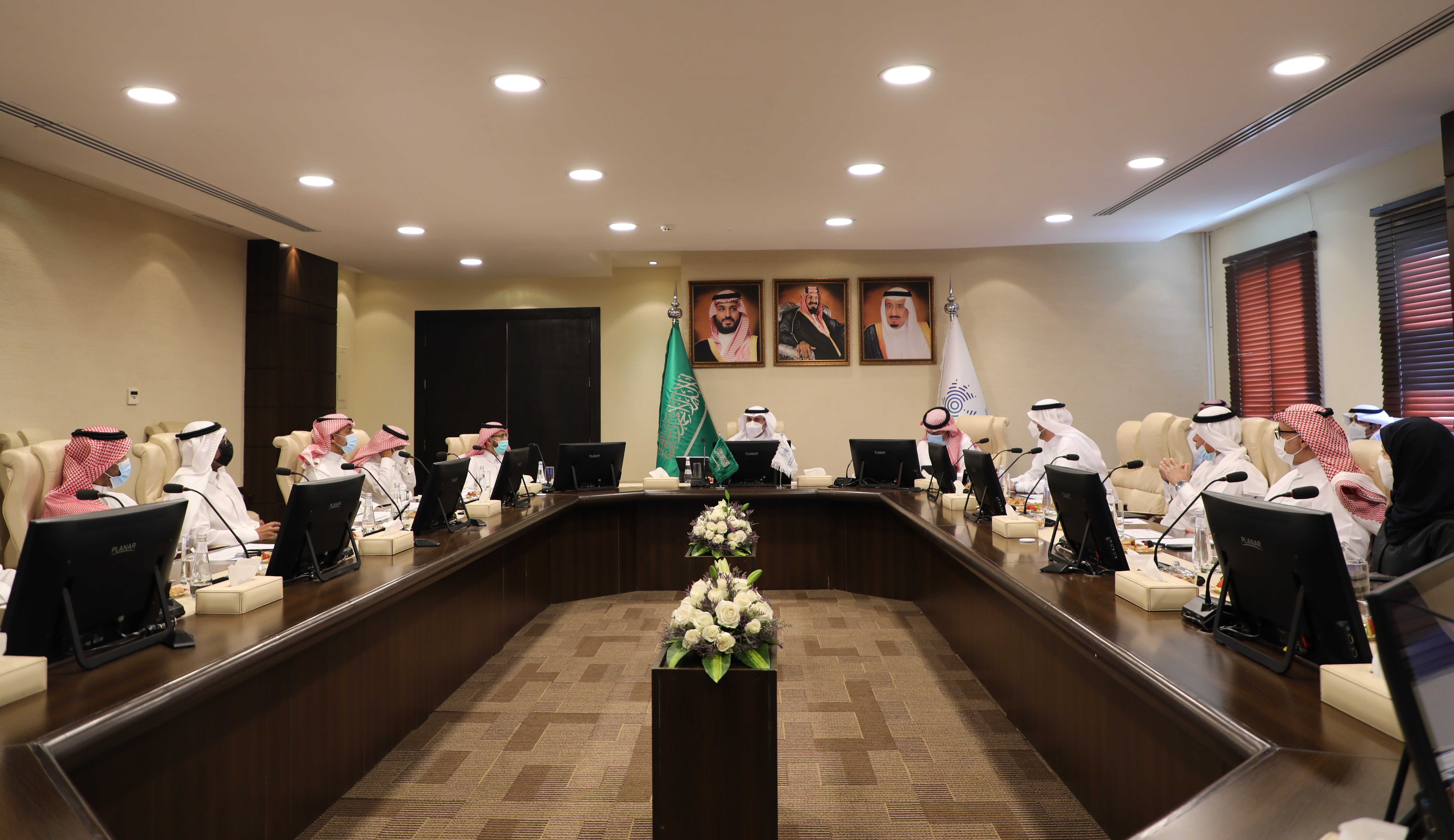 جانب من اجتماع المجلس الصحي السعودي الـ 98