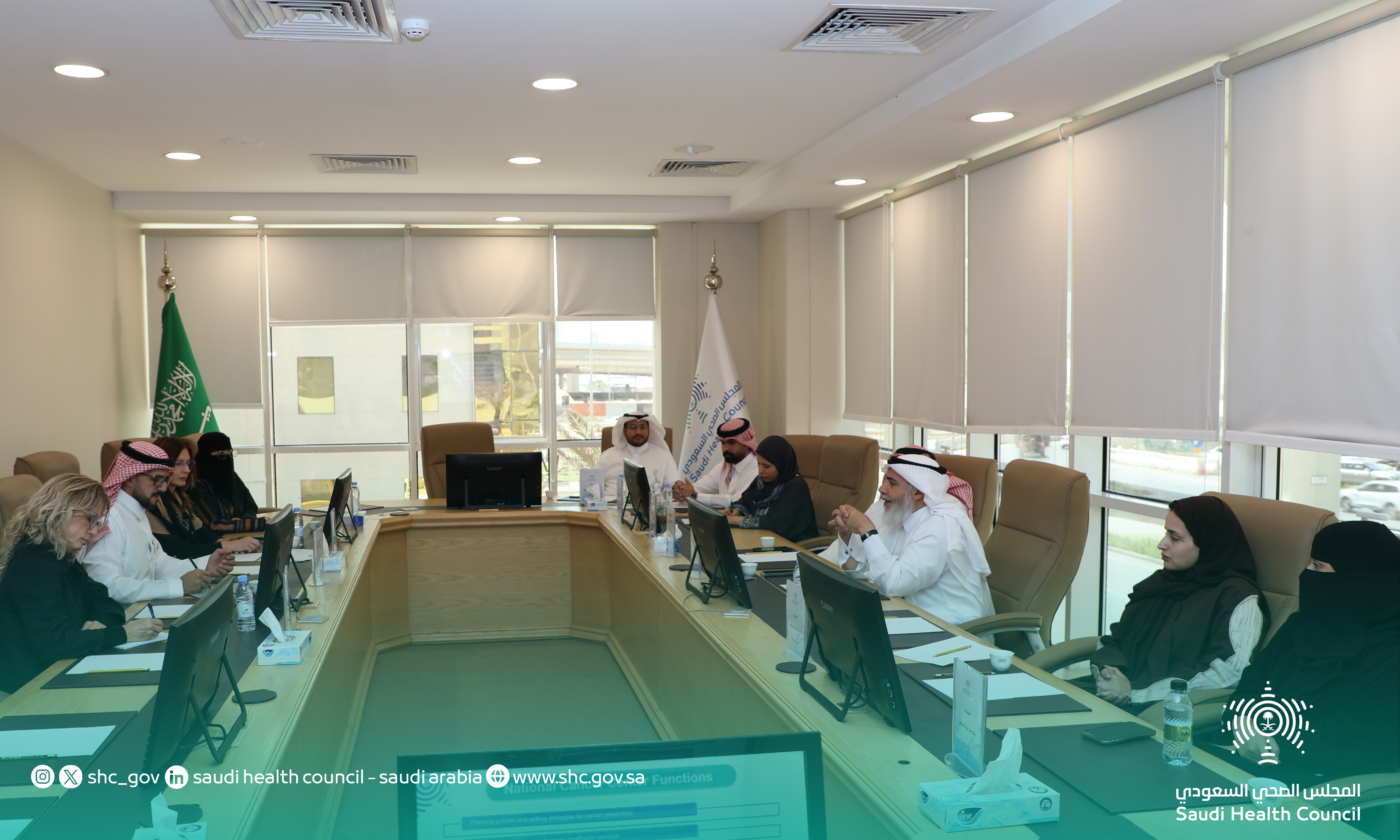 الاجتماعات والزيارات